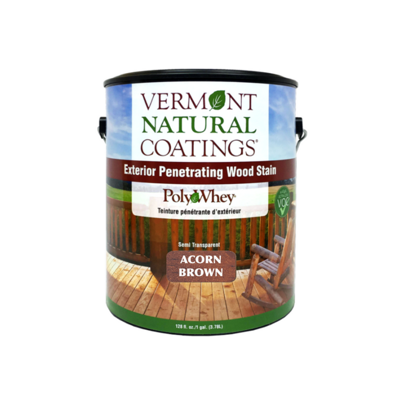 Vermont Natural Coatings PolyWhey Exterior Penetrating Wood Stain
