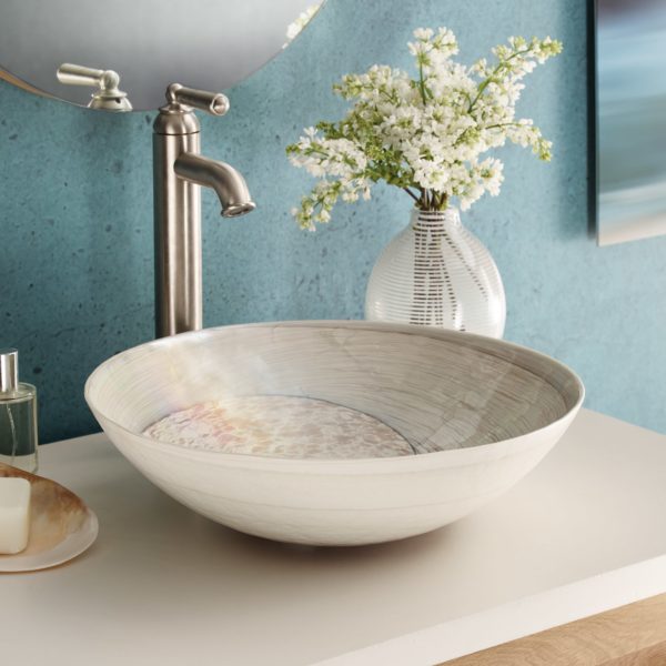 Native Trails Verona Series Glass Vessel Bathroom Sink