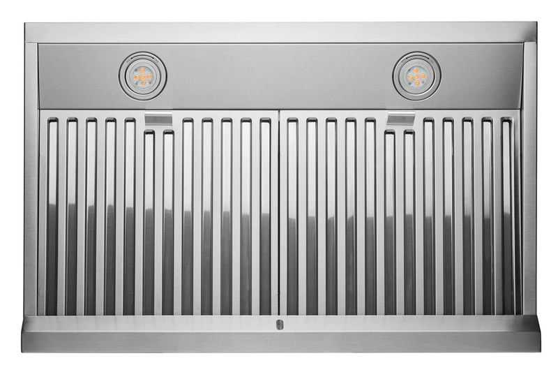 Hauslane WM-538 Chef Series 860 CFM Convertible Stainless Steel Wall-Mounted Range Hood