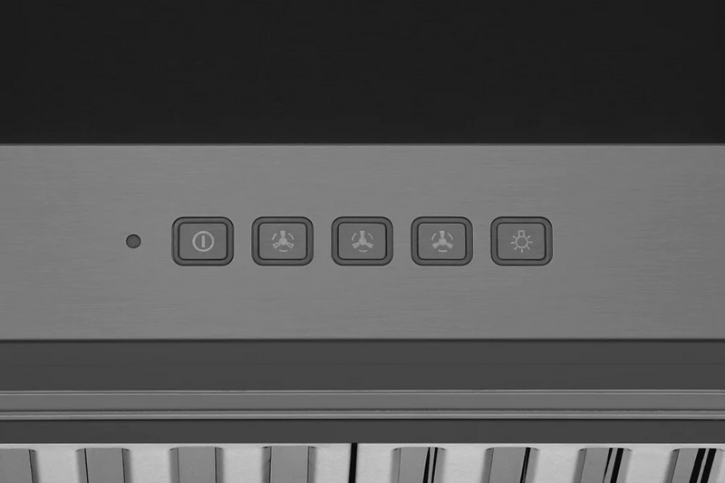 Hauslane 30" WM-590BSS Chef Series 860 CFM Convertible Stainless Steel Wall-Mounted Range Hood