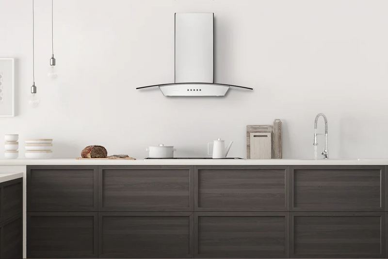 Hauslane WM-630 Chef Series 860 CFM Convertible Stainless Steel Wall-Mounted Range Hood