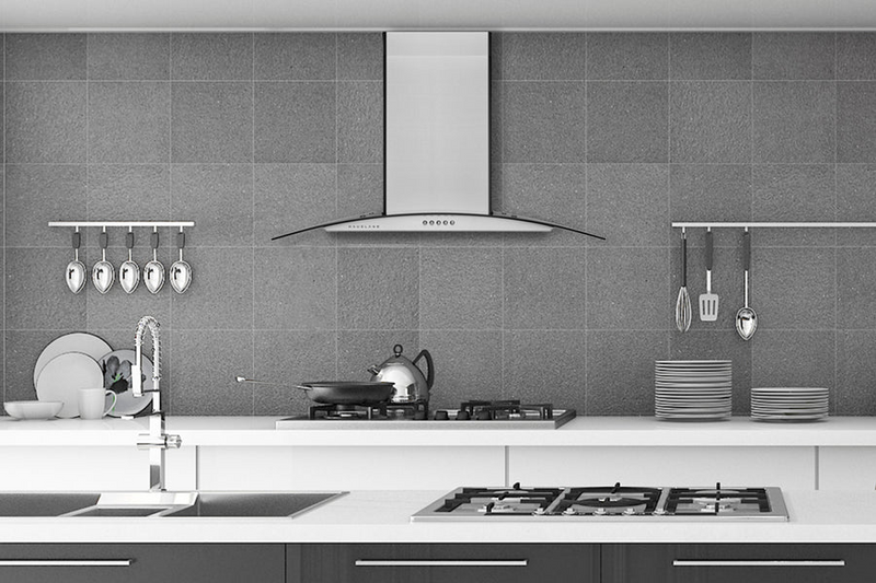 Hauslane WM-600 Chef Series Convertible Stainless Steel Wall-Mounted Range Hood