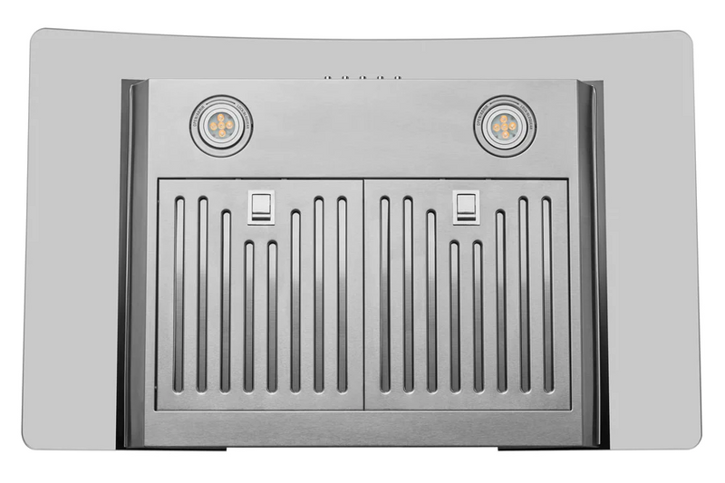 Hauslane WM-630 Chef Series 860 CFM Convertible Stainless Steel Wall-Mounted Range Hood