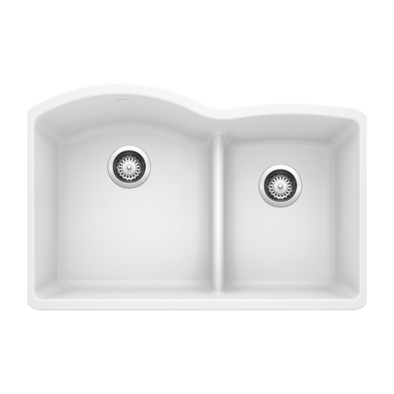 Blanco Diamond 1-3/4 Low Divide SILGRANIT Kitchen Sink