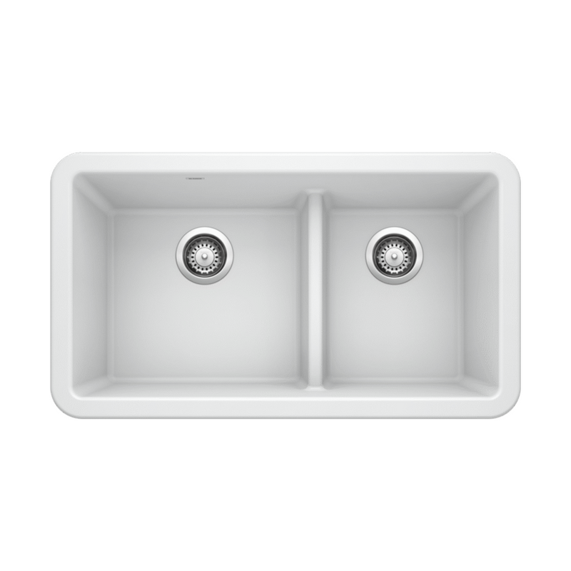 Blanco IKON 33 1¾ Apron Low Divide SILGRANIT Kitchen Sink