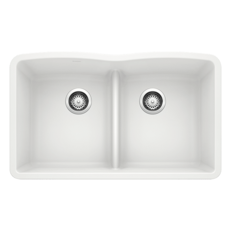 Blanco Diamond Equal Double Low Divide SILGRANIT Kitchen Sink