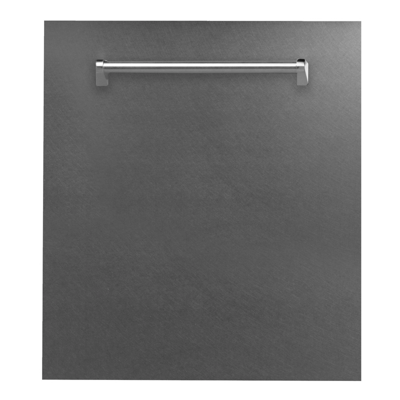 ZLINE 24 in. Top Control Dishwasher with Stainless Steel Tub and Traditional Style Handle