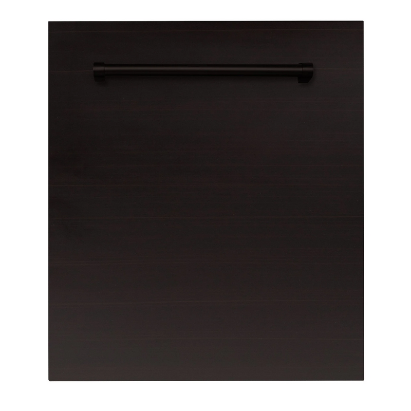 ZLINE 24 in. Top Control Dishwasher with Stainless Steel Tub and Traditional Style Handle
