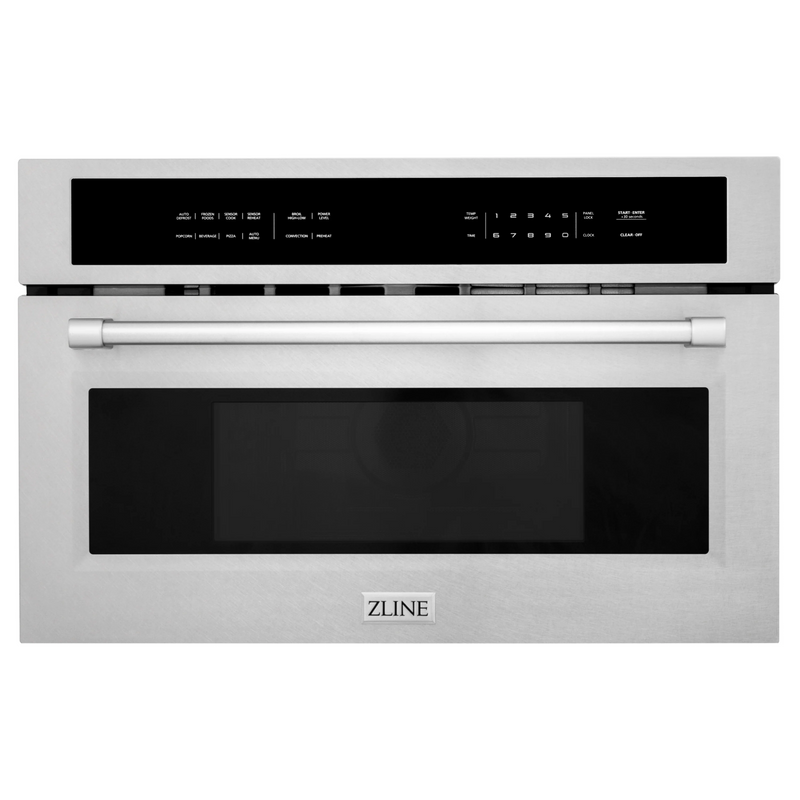 ZLINE 30 Inch wide, 1.6 cu ft. Built-in Convection Microwave Oven with Speed and Sensor Cooking