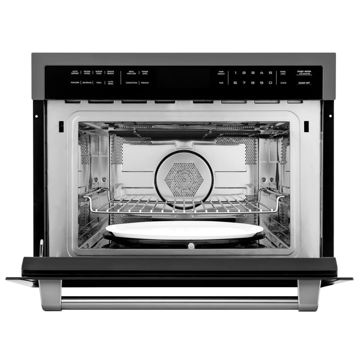 ZLINE 24" Built-in Convection Microwave Oven with Speed and Sensor Cooking