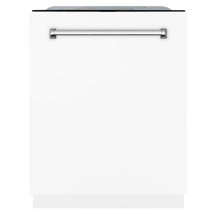 ZLINE 24 in. Panel-Included Monument Series 3rd Rack Top Touch Control Dishwasher