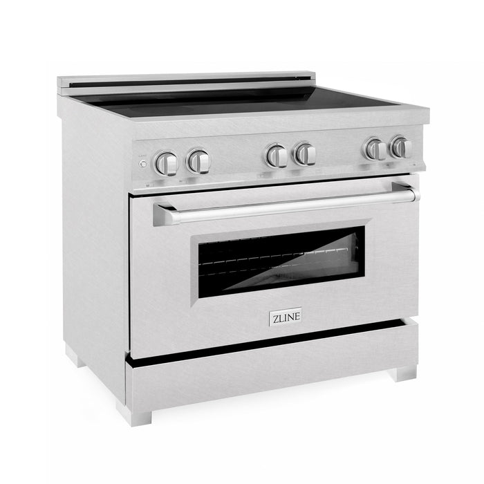 ZLINE 36" Induction Range with a 4 Element Stove and Electric Oven (RAINDS-36)
