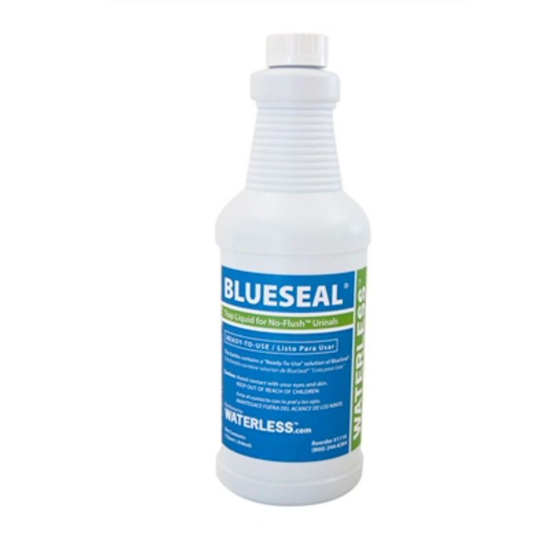 Waterless Blue Seal Trap Liquid for Waterless Urinals