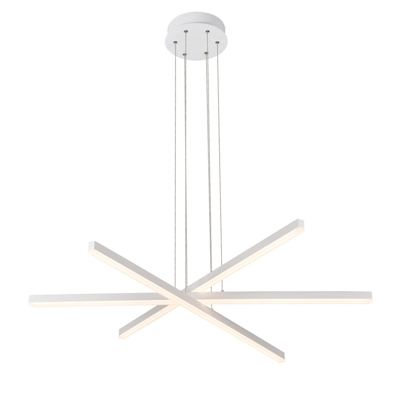 VONN Sirius 40" VMP25030WH Integrated LED Pendant Light in White