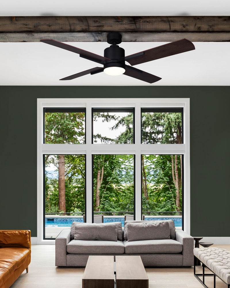 Canarm Loxley 52" Black LED Ceiling Fan