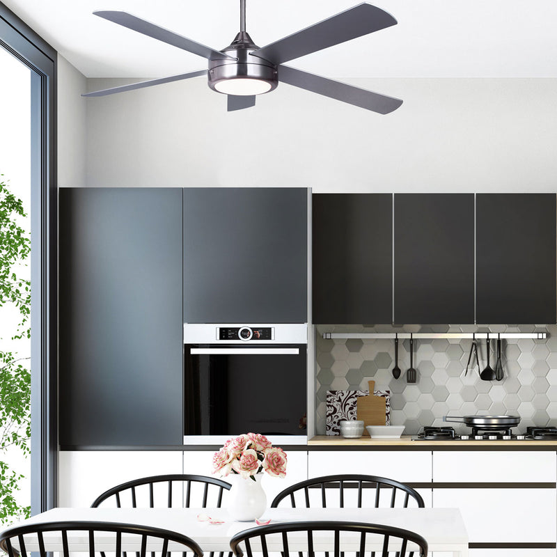 Canarm Solene II 52" Brushed Nickel LED Ceiling Fan