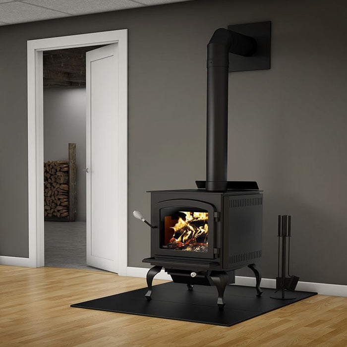 Drolet Legend III Wood Burning Stove With Blower DB03073