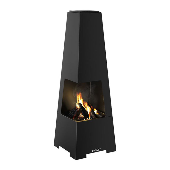 Drolet DE00401 Bora Outdoor Wood Burning Fireplace