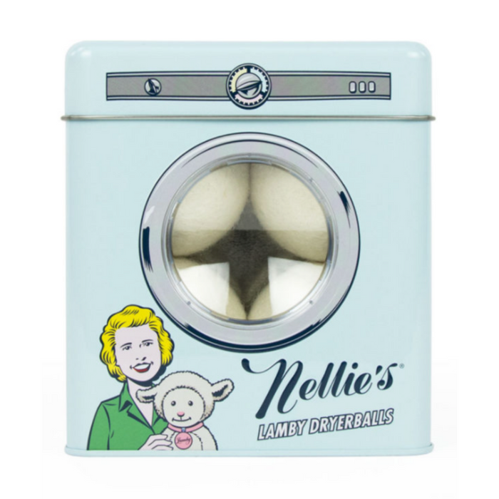 Nellie's Lamby Wool Dryer Balls Tin