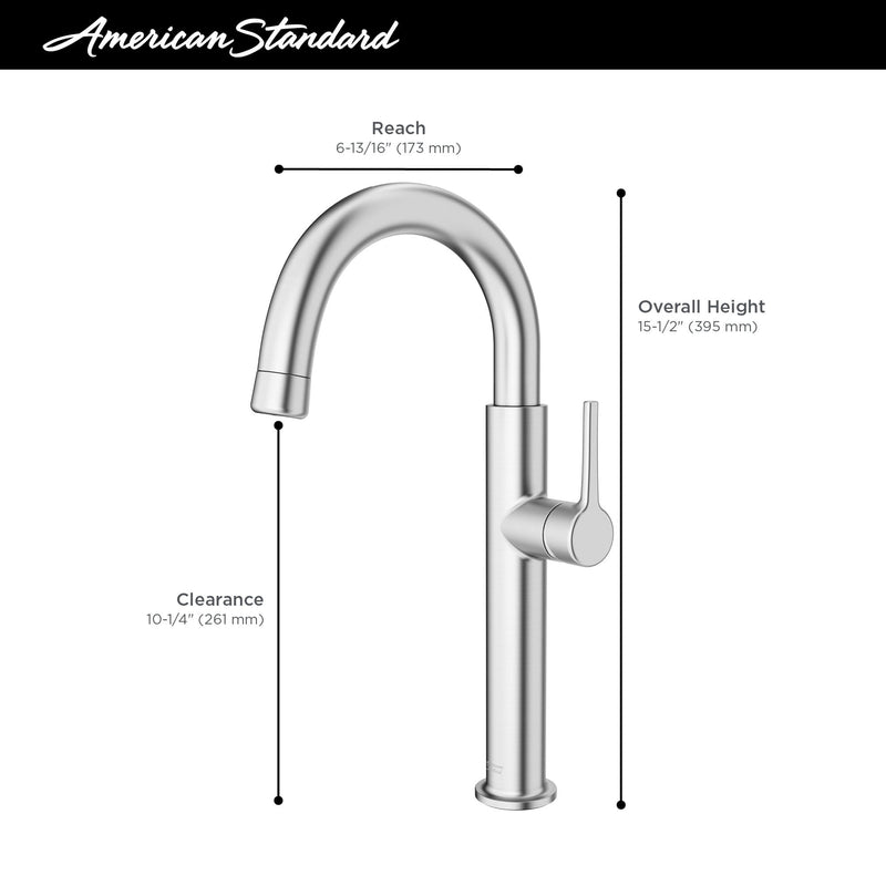 American Standard Studio S Pull-Down Bar Faucet 1.5 gpm/5.7 L/min