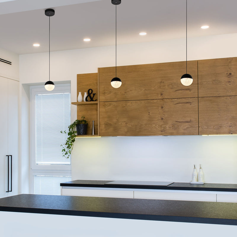 VONN Ravello 5" VAP2281BL Integrated LED Pendant Light - Black
