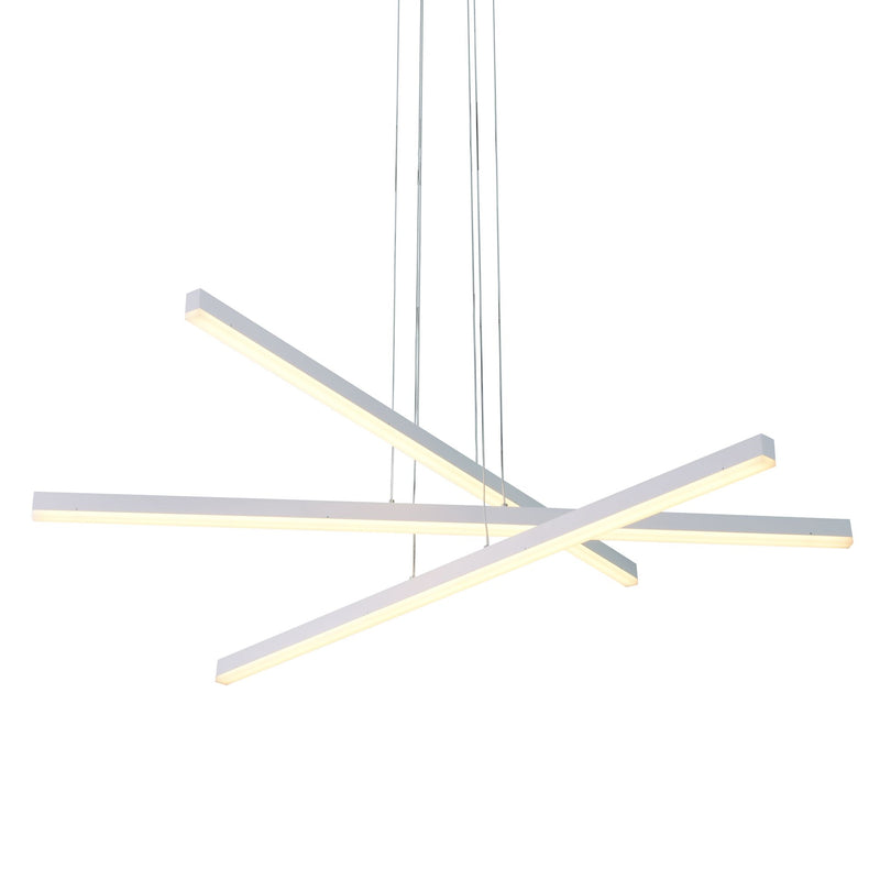 VONN Sirius 40" VMP25030WH Integrated LED Pendant Light in White