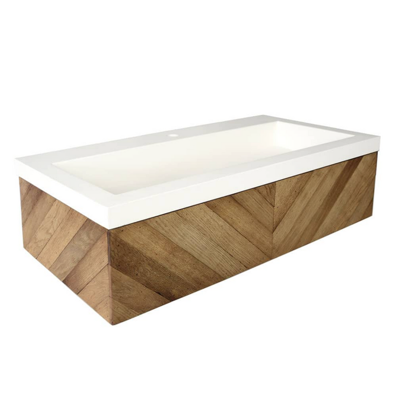 Native Trails Vintner's Floating Vanity Sink - Chardonnay