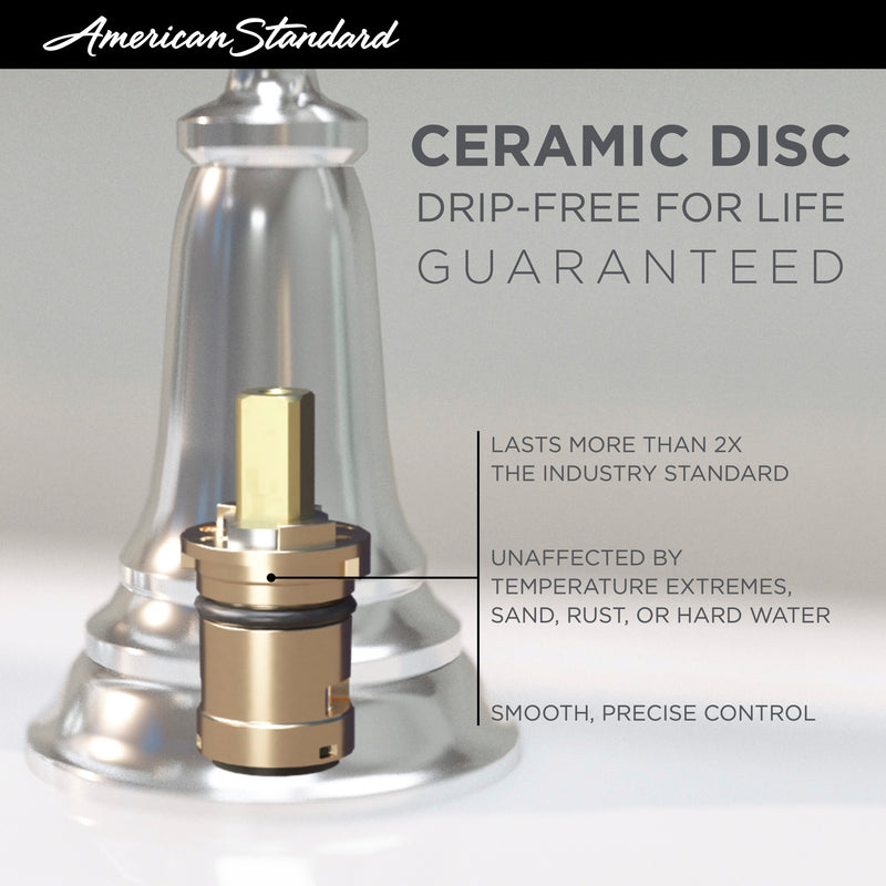 American Standard Townsend Single Hole Single-Handle Bathroom Faucet 1.2 gpm/4.5 L/min With Lever Handle