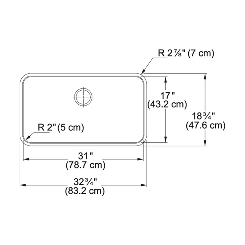 Franke Grande GDX11031 Stainless Steel Kitchen Sink