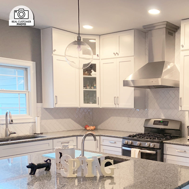 ZLINE 667 Professional 400 CFM Ducted Wall Mount Range Hood in Stainless Steel