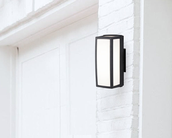 Canarm HAIKA Matte Black LED Outdoor Sconce