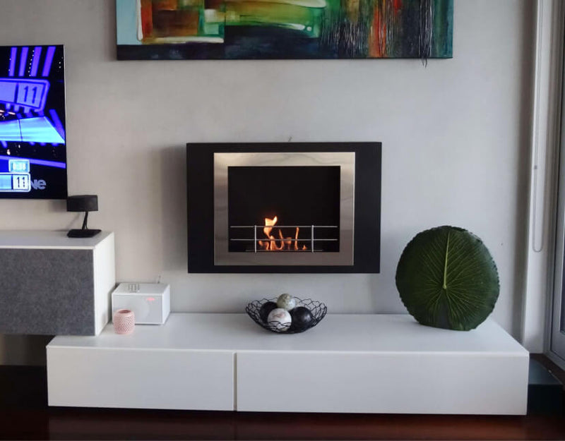 The Bio Flame Fiorenzo Wall Mount Collection Ethanol Burner