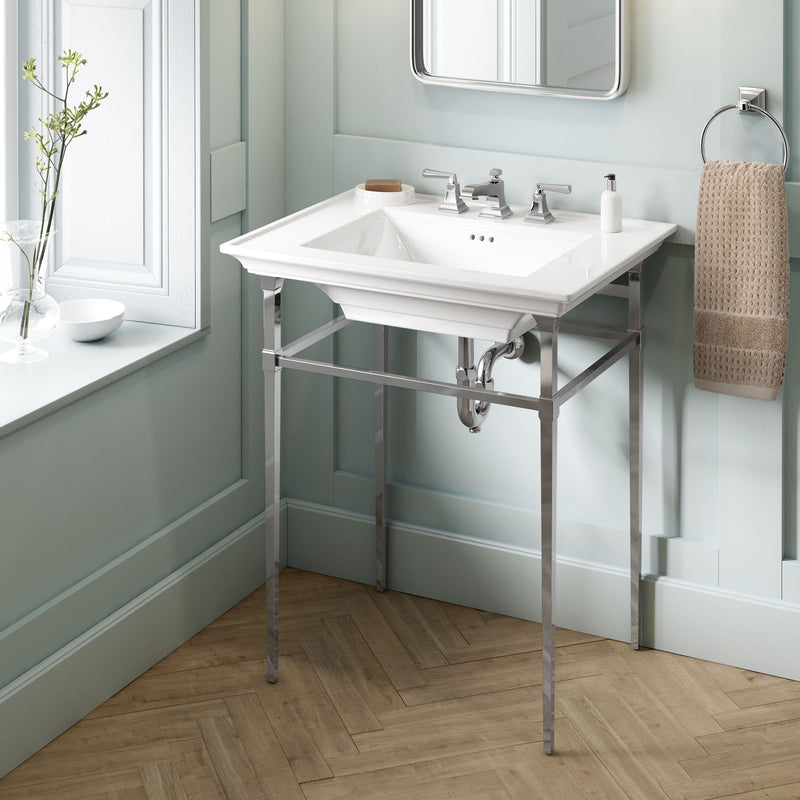 American Standard 7455801.002 Town Square S 8-Inch Widespread 2-Handle Chrome Bathroom Faucet 1.2 gpm With Lever Handles
