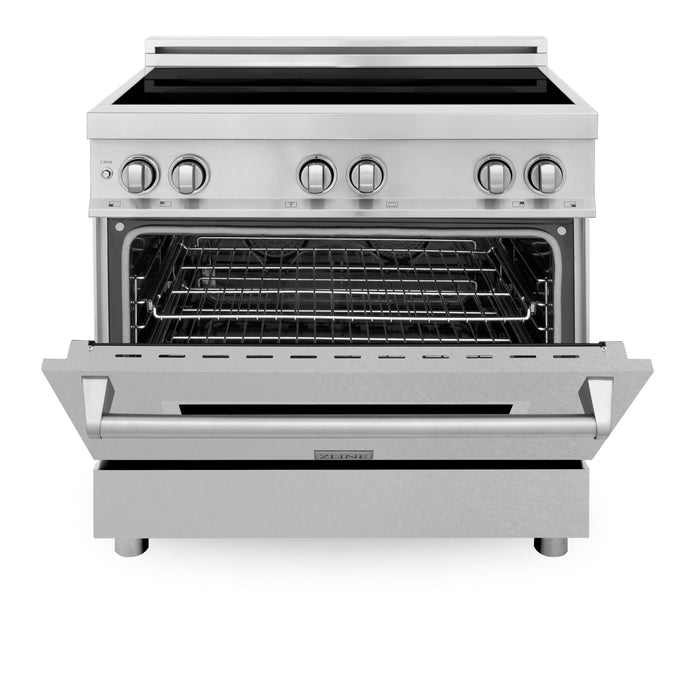 ZLINE 36"  Induction Range with a 4 Element Stove and Electric Oven (RAIND-36)