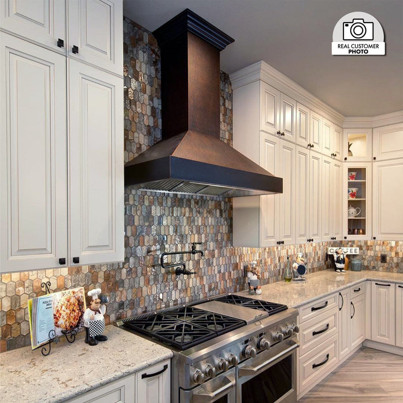 ZLINE 655-HBXXX Designer Series 500 CFM Wall Mount Range Hood