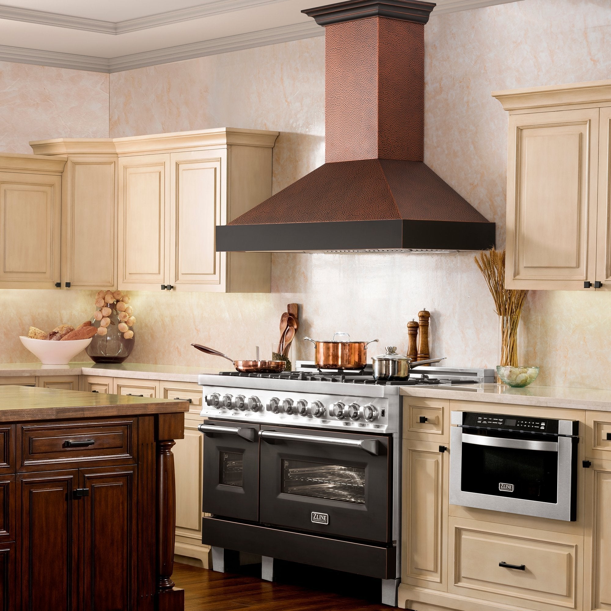 ZLINE 655-HBXXX Designer Series 500 CFM Wall Mount Range Hood — Rise