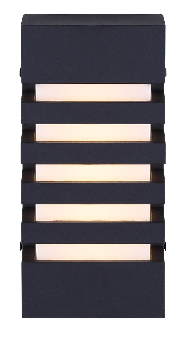 Canarm FIDJY Matte Black LED Outdoor Sconce