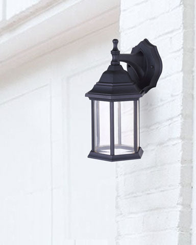 Canarm Dane Matte Black LED Outdoor Sconce