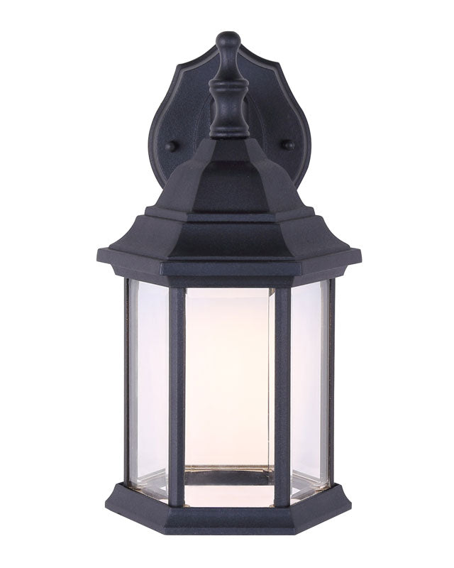 Canarm Dane Matte Black LED Outdoor Sconce
