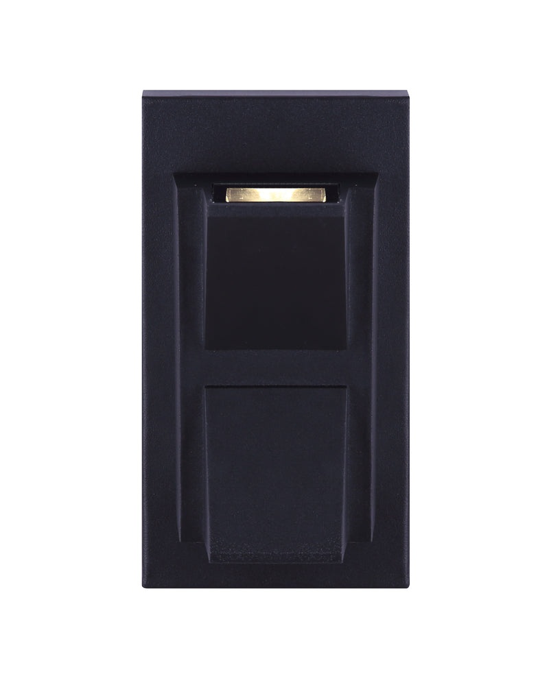 Canarm LANE Matte Black LED Outdoor Sconce