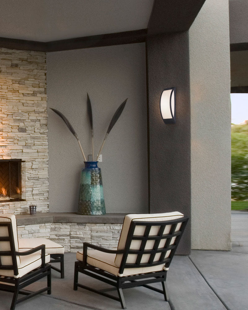 Canarm BARDO LED Black Outdoor Light