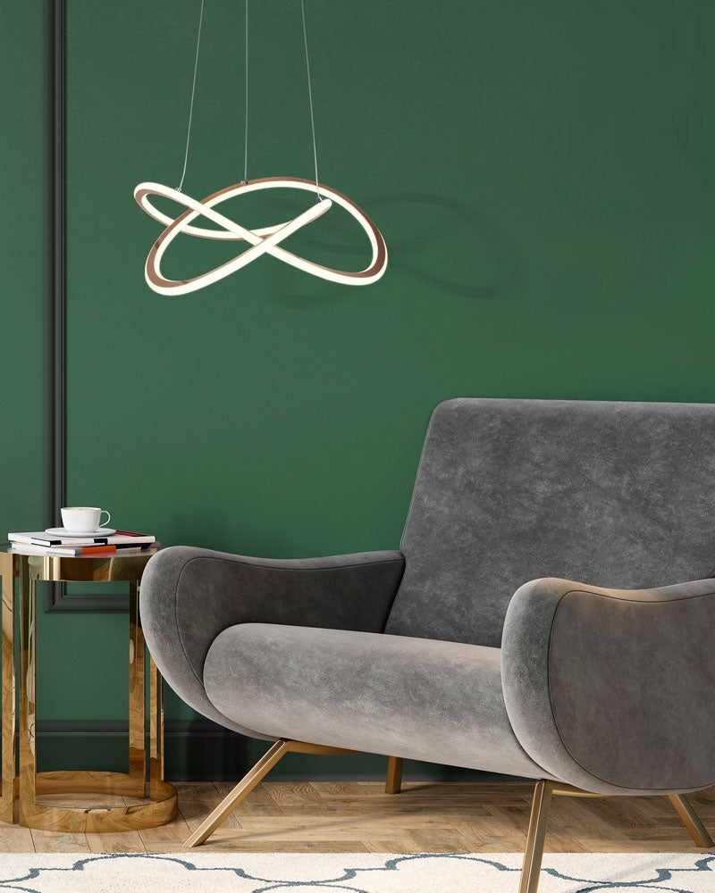 Canarm ZOLA LED Gold Finish Chandelier