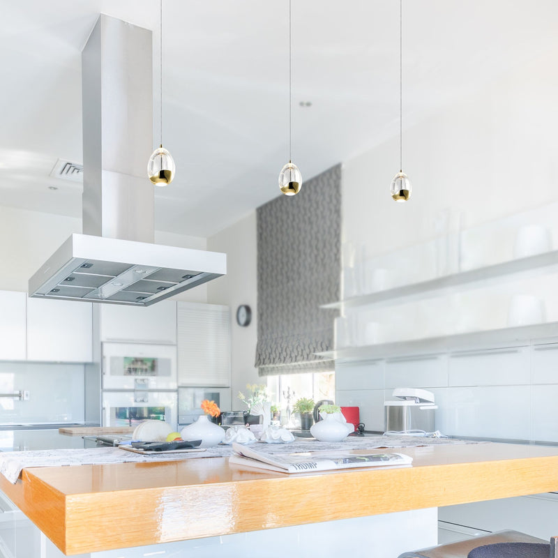 VONN Venezia 3.5" VAP2201GL Integrated LED Pendant Light - Gold