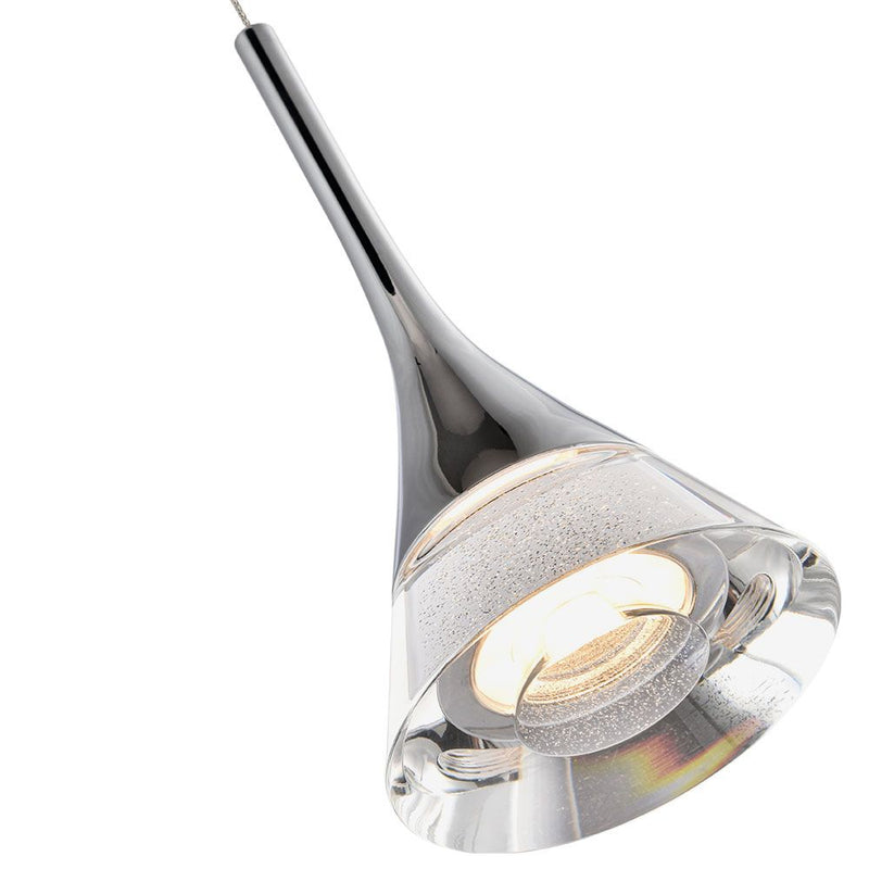 VONN Amalfi 4.75" VAP2211BL Integrated LED Pendant Light - Black