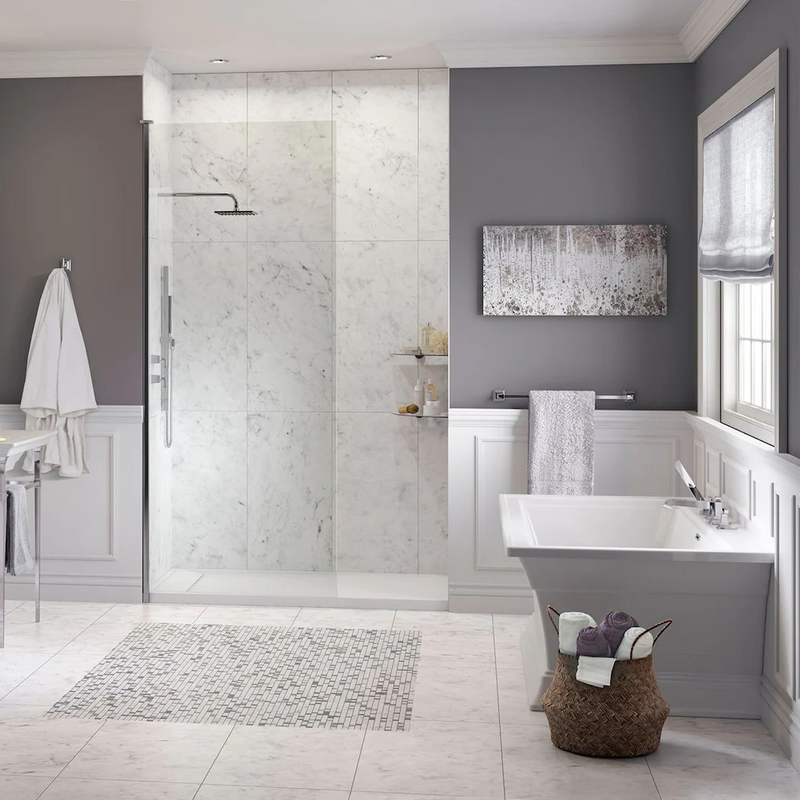 American Standard Town Square S 68x36 Freestanding Soaker Tub in White