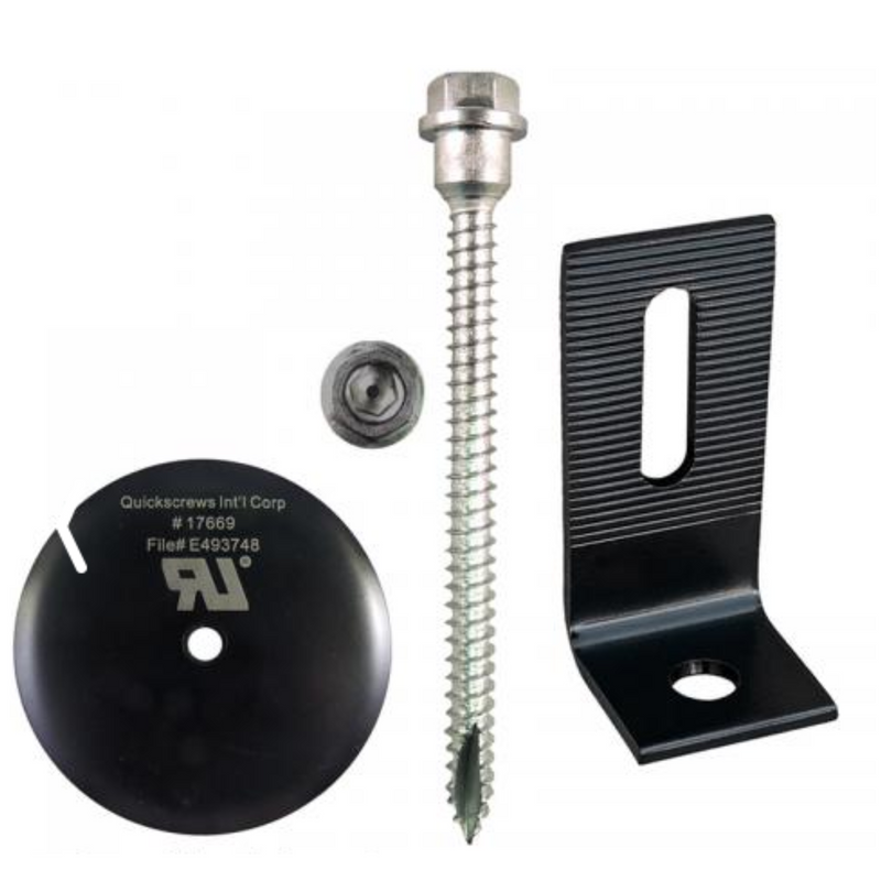 QuickBOLT QB2 with Microflashing Multi Roof Mount Solar Panel Fastener Kit