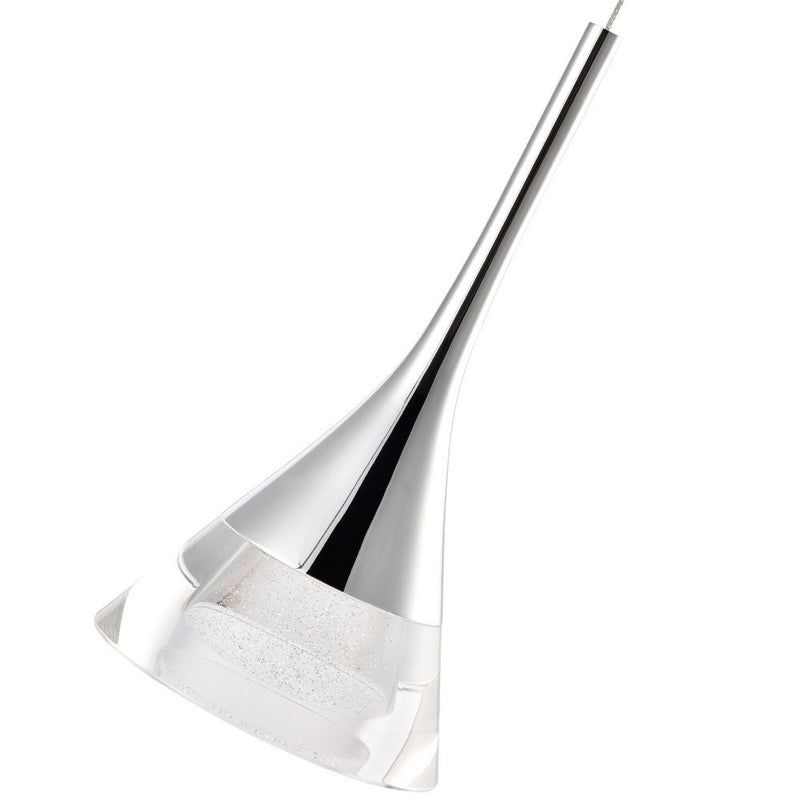 VONN Amalfi 4.75" VAP2211BL Integrated LED Pendant Light - Black