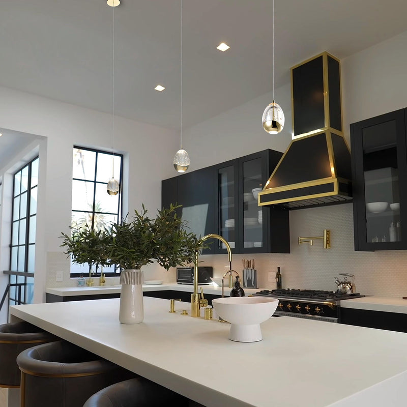 VONN Venezia 3.5" VAP2201GL Integrated LED Pendant Light - Gold
