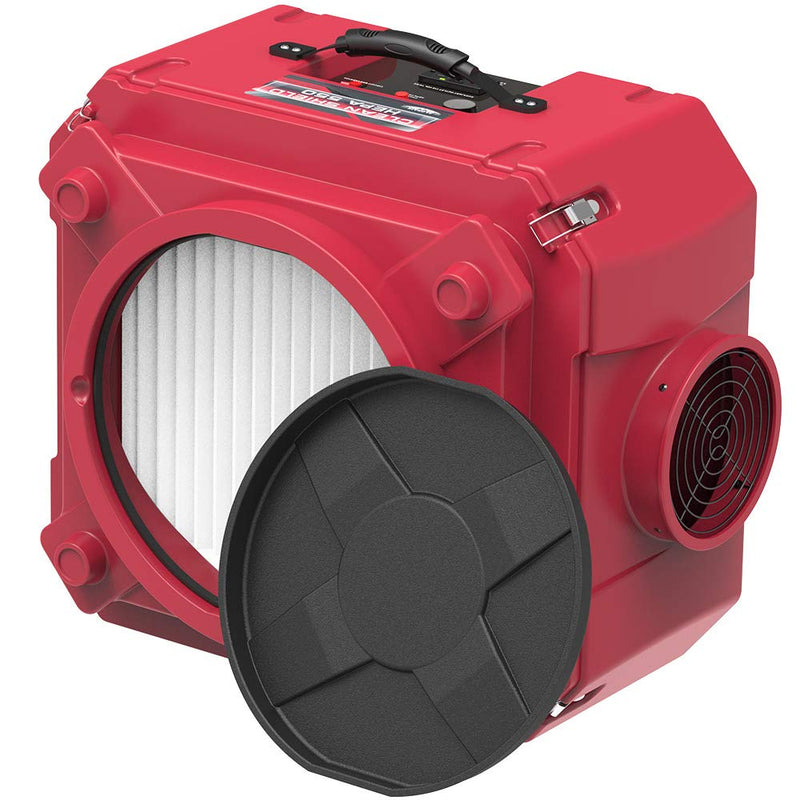 AlorAir HEPA 550 Air Scrubber – 3-Stage Filtration Negative Air Machine