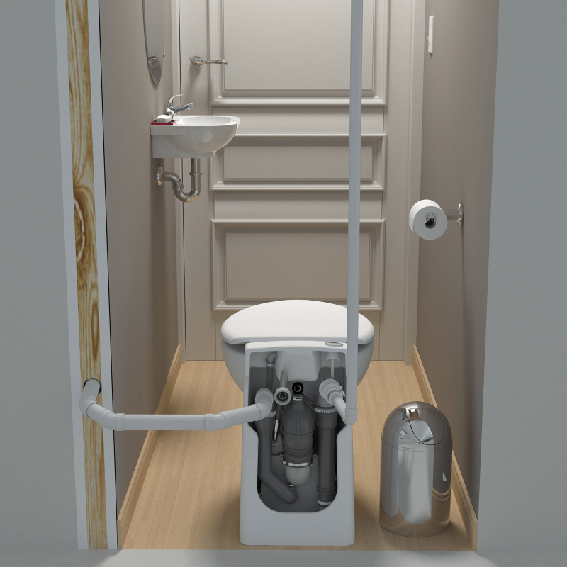 Saniflo 023 Sanicompact Macerating Toilet